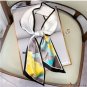 New bag silk scarf hair ribbon simulation silk scarf female satin small broken flower neck scarf Pin