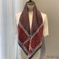 Large square scarf gray bird silk scarf female simple magnanimous fashion temperament twill silk sca