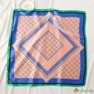 New silk Japanese French retro silk scarf women 70 simulation silk satin chiffon small square scarf