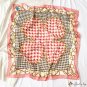 New silk Japanese French retro silk scarf women 70 simulation silk satin chiffon small square scarf