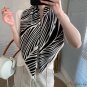 Paragraph French silk scarf retro female fashion temperament twill silk scarf 90cm large square scar