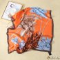 Spring silk scarf large shawl female beach long scarf Chinese wind elegant print scarf