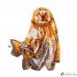 Spring silk scarf large shawl female beach long scarf Chinese wind elegant print scarf