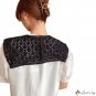 The new fake collar children literary style hollow lace small shawl Morandi color system decorative