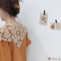 French lace new literary style female lace hollow small shawl Morandi color system fake collar cotto