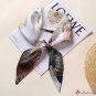 Spring Chinese wind floating ribbon female small silk scarf simulation silk twill light luxury neck 