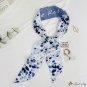 New fresh literary floating ribbon female small silk scarf simulation silk twill light luxury neck s