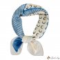 Silk satin silk scarf hair tie scarf simple wind printing simulation silk 53cm small square scarf sc