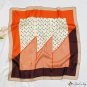 Silk satin silk scarf hair tie scarf simple wind printing simulation silk 53cm small square scarf sc