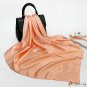 New simulation of silk scarf female large square scarf 90cm pure color package head scarf 25 colors