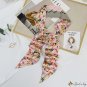 New floating ribbon female stream fashion small silk scarf simulation silk neck scarf Pin bag braide
