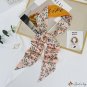 New floating ribbon female stream fashion small silk scarf simulation silk neck scarf Pin bag braide