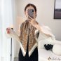 Autumn new fashion large square scarf French elegant celebrity fashion temperament silk scarf female