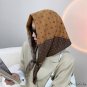 Autumn new fashion large square scarf French elegant celebrity fashion temperament silk scarf female