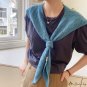 Autumn and winter new sweet fashion multi-color isn wind literary female knitted shawl scarf