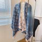 New imitation cashmere scarf ladies jacquard long thickened double-sided scarf shawl