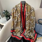 New silk scarf female print cashew new silk satin decoration large shawl scarf scarf