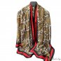 New silk scarf female print cashew new silk satin decoration large shawl scarf scarf