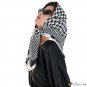 The new simulation silk scarf female fashion black and white bird check twill silk scarf 90 large sq