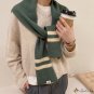 2021 autumn and winter new Japanese large shawl female Dongdaemun multicolor literary warm thickened