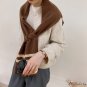 2021 autumn and winter new Japanese large shawl female Dongdaemun multicolor literary warm thickened