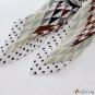 Autumn and winter new simulation silk scarf female decorative stripes twill silk large square scarf