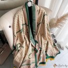 New imitation cashmere color grid scarf female autumn and winter plaid scarf tassel shawl students s