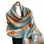 Faux cashmere scarf female winter new geometric warm big double-sided shawl dual-use wool scarf