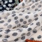 New fashion light luxury simulation silk scarf female 100cm twill silk headscarf printing cashew lar