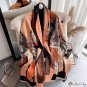 New big brand imitation cashmere scarf female jacquard fringe warm double-sided scarf shawl