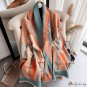 New big brand imitation cashmere scarf female jacquard fringe warm double-sided scarf shawl