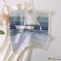 New 70cm simulation silk scarf tied hair decorative scarf female small square scarf