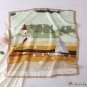 New 70cm simulation silk scarf tied hair decorative scarf female small square scarf