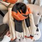 Autumn and winter new imitation cashmere scarf women thickening warm scarf shawl
