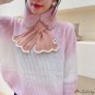 New plush scarf female winter warm imitation rabbit fur student scarf neck protector cold thickened 