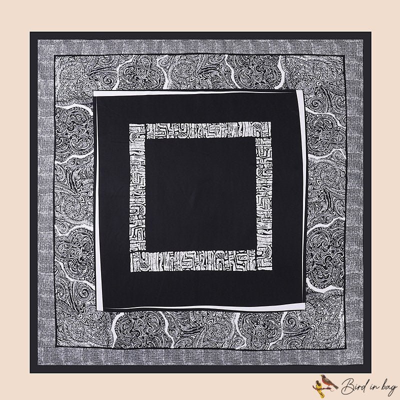Season new 90 large square scarf female elegant twill silk fashion silk scarf