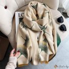 New imitation cashmere color grid scarf female autumn and winter plaid scarf tassel shawl students s