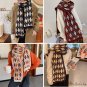 Autumn and winter new woolen scarf large shawl fashion multicolor literary female warm knitted scarf