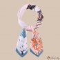 Fashion simulation silk scarf female new twill silk large square scarf travel decorative shawl