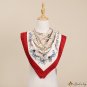 Season new 90 large square scarf female elegant twill silk fashion silk scarf decorative neckerchief
