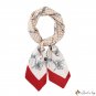 Season new 90 large square scarf female elegant twill silk fashion silk scarf decorative neckerchief