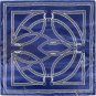 New simulation of silk scarf female 90 * 90CM square scarf simple large square scarf shawl headscarf