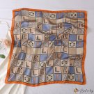 New 70cm simulation silk scarf silk scarf tied neck decoration female small square scarf