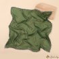 New simulation silk scarf women's simple pure color light gauze scarf pearl small square scarf scarf