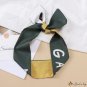 Pointed small floating ribbon female silk scarf simulation silk satin simple career neck scarf Pin h