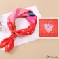 New small square scarf silk scarf female twill silk career decorative small neck scarf hair tie tied