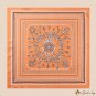 New digital twill silk scarf women 53cm small square scarf small neck scarf hair tied around the sca