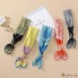 New simulation silk scarf female digital printing twill silk 53cm small square scarf small neck scar