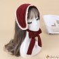 Autumn and winter new female woolen ear bags earmuffs windproof warm knitted hair band earmuffs head