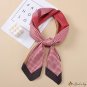 90 large square scarf women elegant twill silk fashion silk scarf decorative neckerchief